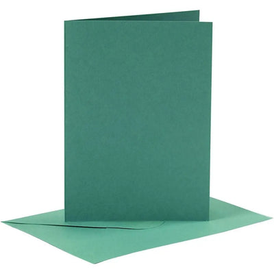 Green cards for cardmaking