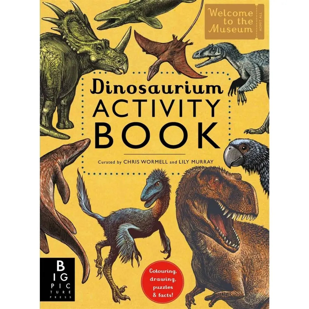 Dinosaurium activity book