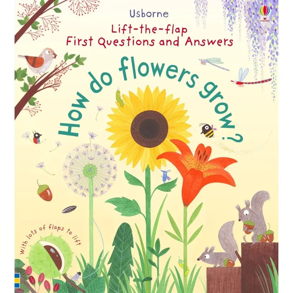 Usborne How do flowers grow? book