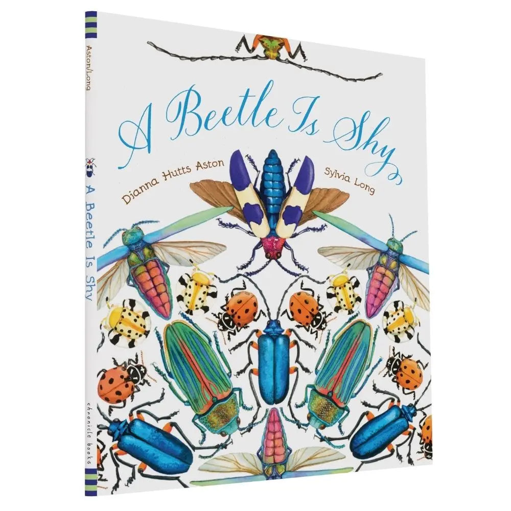 A Beetle is shy book for children