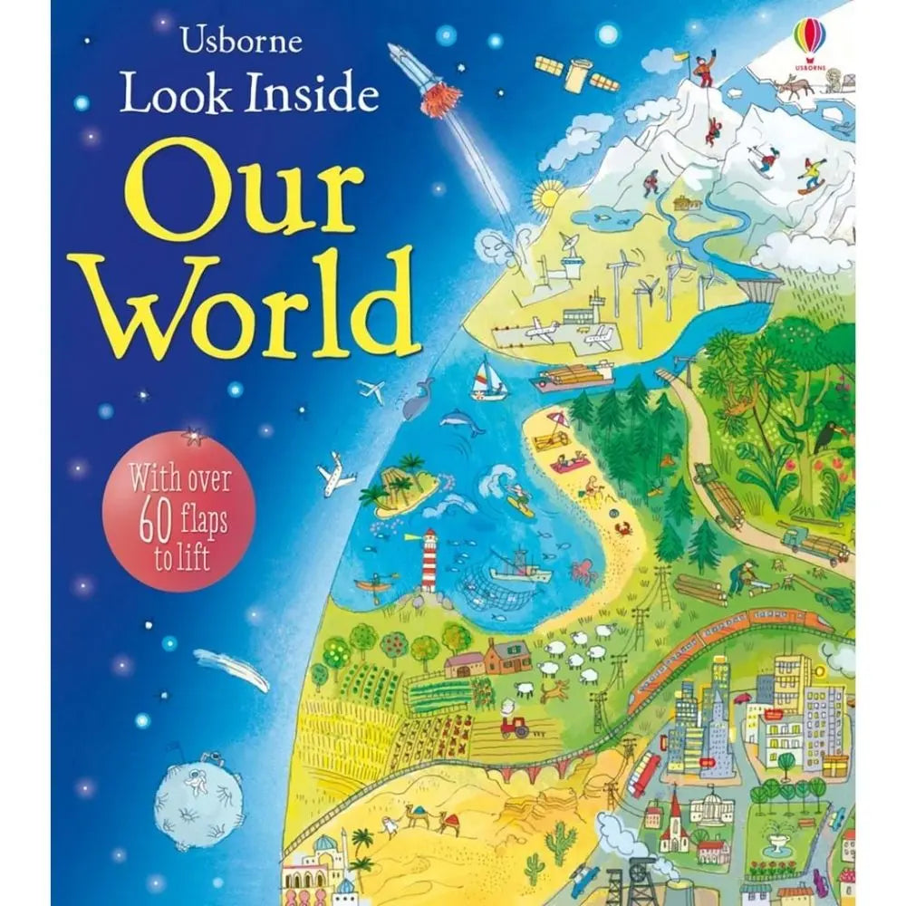 Usborne Look inside Our world book