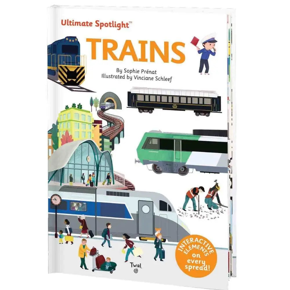 Ultimate Spotlight Book: Trains