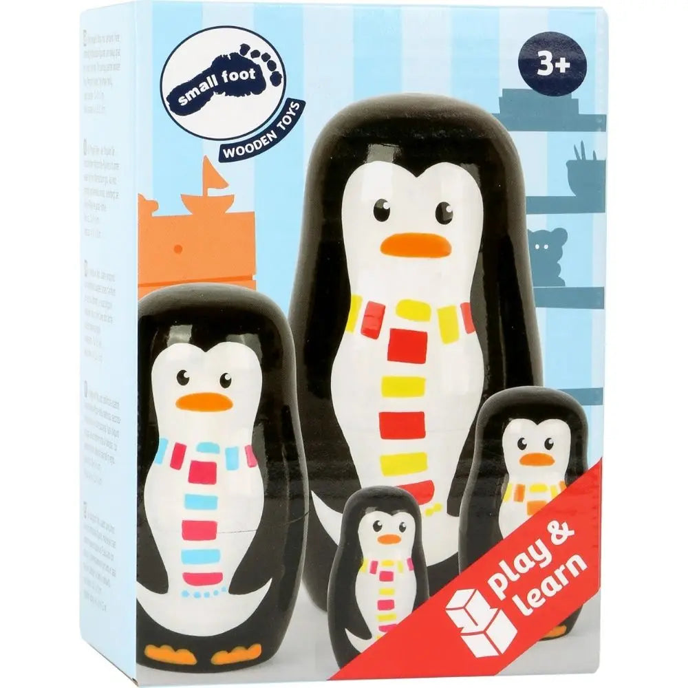 Small Foot Penguin Family Matryoshka