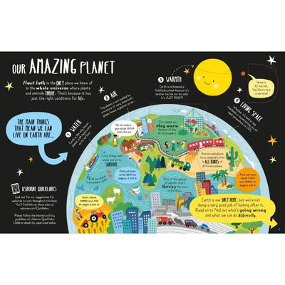 Usborne Lift-the-Flap Looking After Our Planet book for children