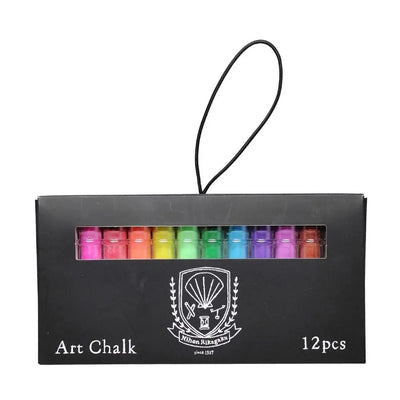Kitpas Rikagaku Dustless Art Chalk - 12 Colours