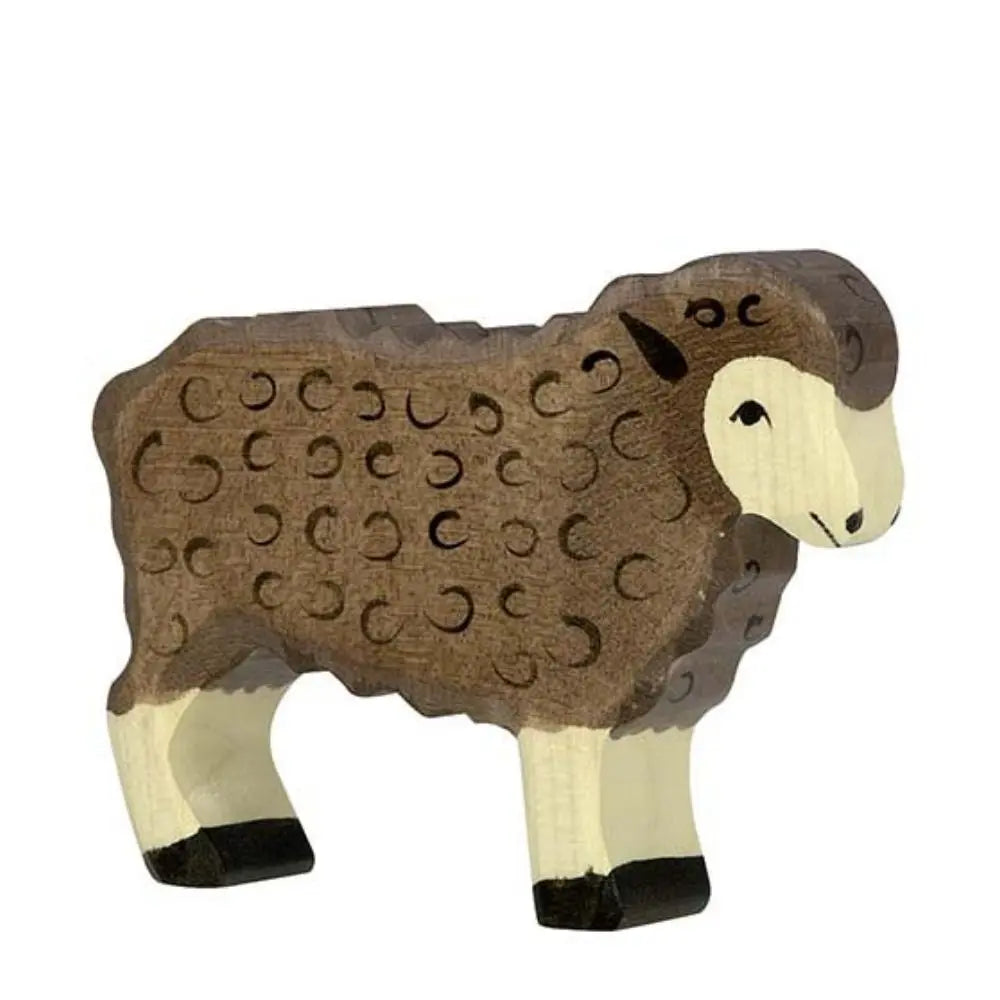 Holztiger Black Standing Sheep