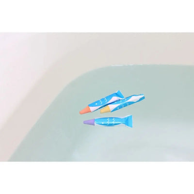 Kitpas Bath Crayons, Set of 3 - Red, Yellow, Grey