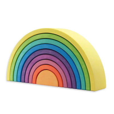 Ocamora 9 Piece Rainbow Stacker - Yellow
