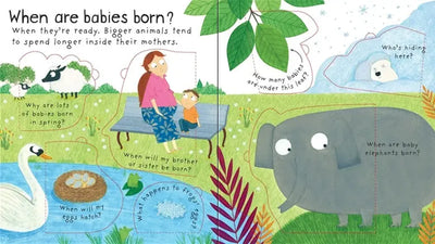 Children book about birth
